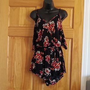 Women's Floral print Romper